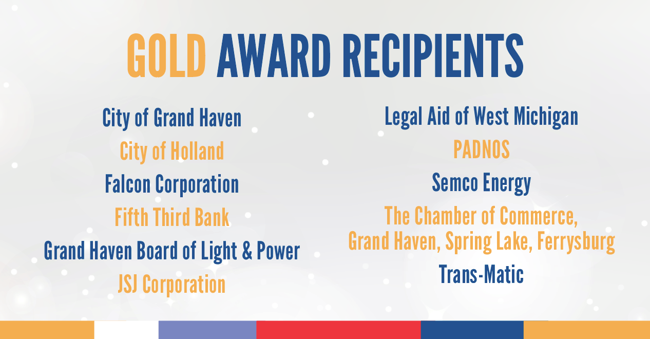 GHBLP Recipient of the Greater Ottawa County United Way Gold Award