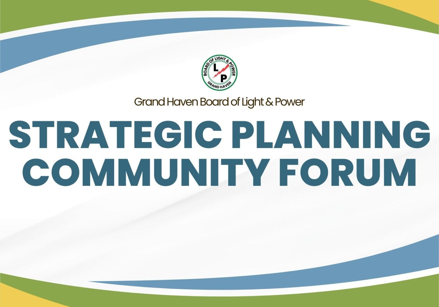 Strategic Planning Community Forum Logo