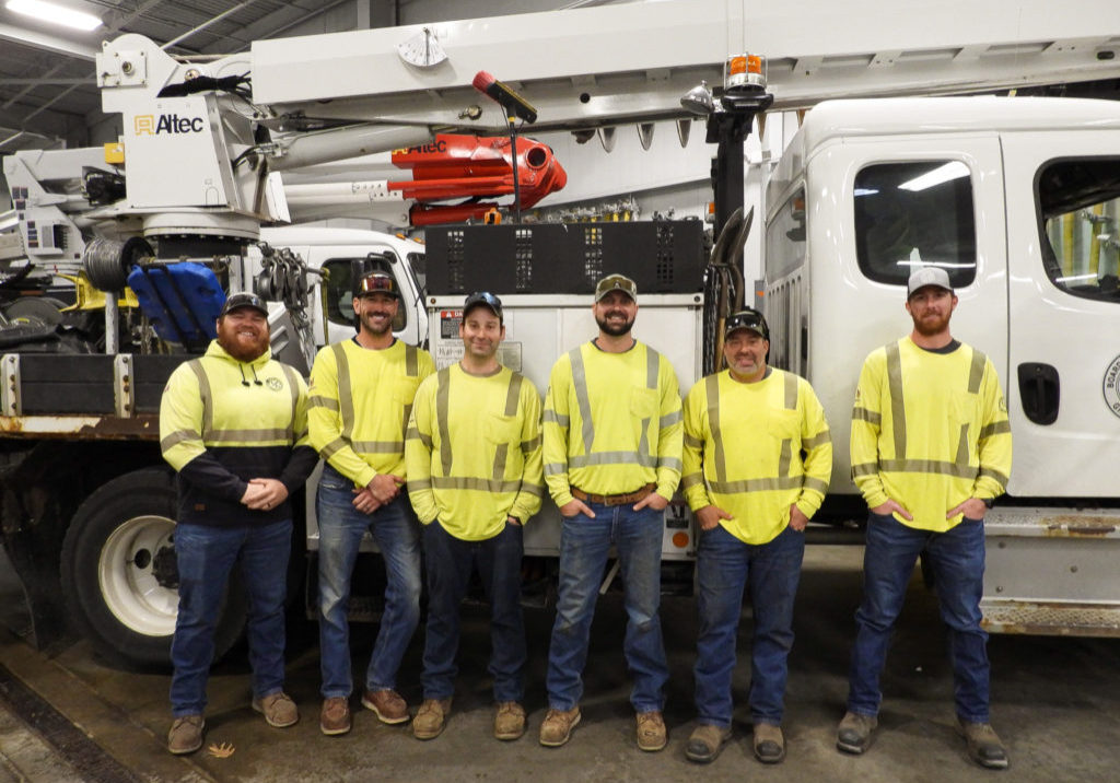 Petosky Group Group of linemen that provided Mutual Aid in Northern Michigan